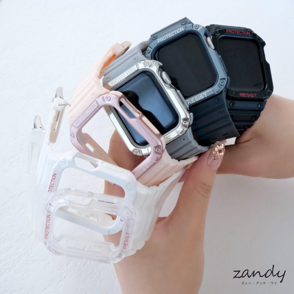 zandy(ズィー・アンド・ワイ) Applewatch スポーツ一体式バンド