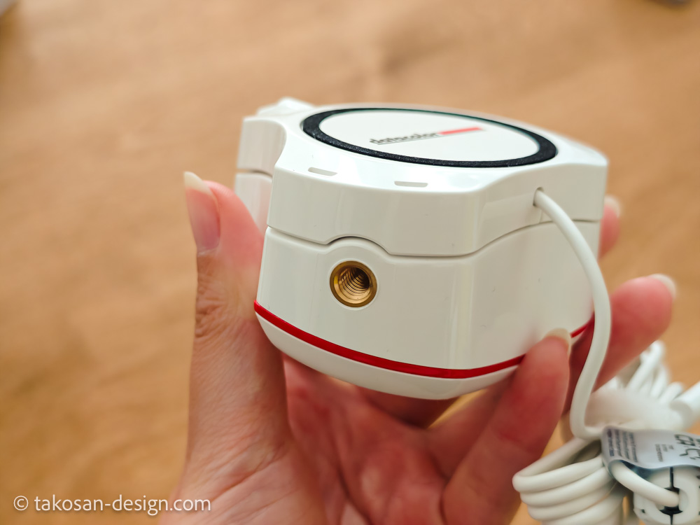 datacolor SpyderExpressの本体のネジ穴